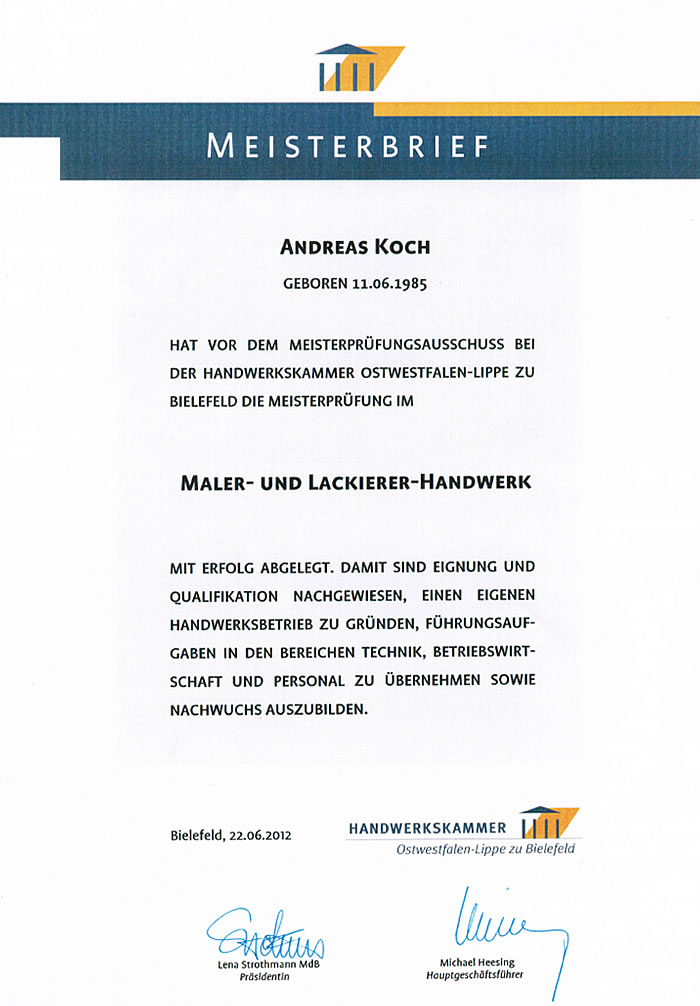 Maler Hameln und Malerarbeiten Hannover mit Balkonsanierung Springe und Betonsanierung Bad Pyrmont