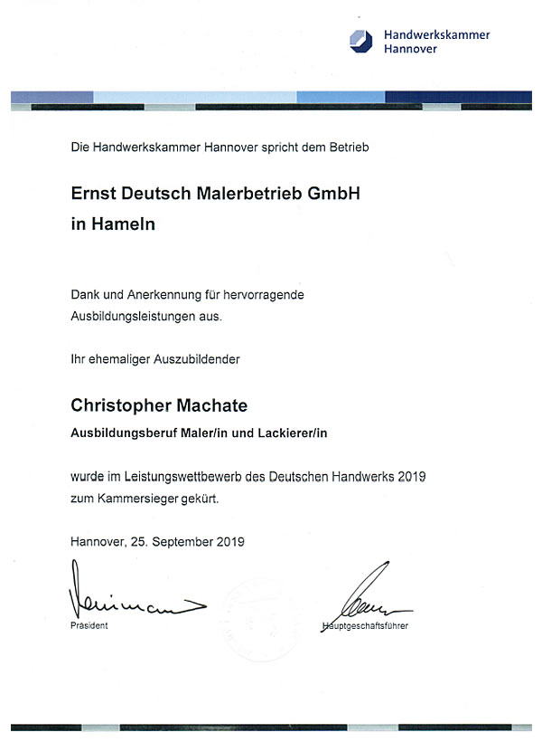 Maler Hameln und Malerarbeiten Hannover mit Balkonsanierung Springe und Betonsanierung Bad Pyrmont