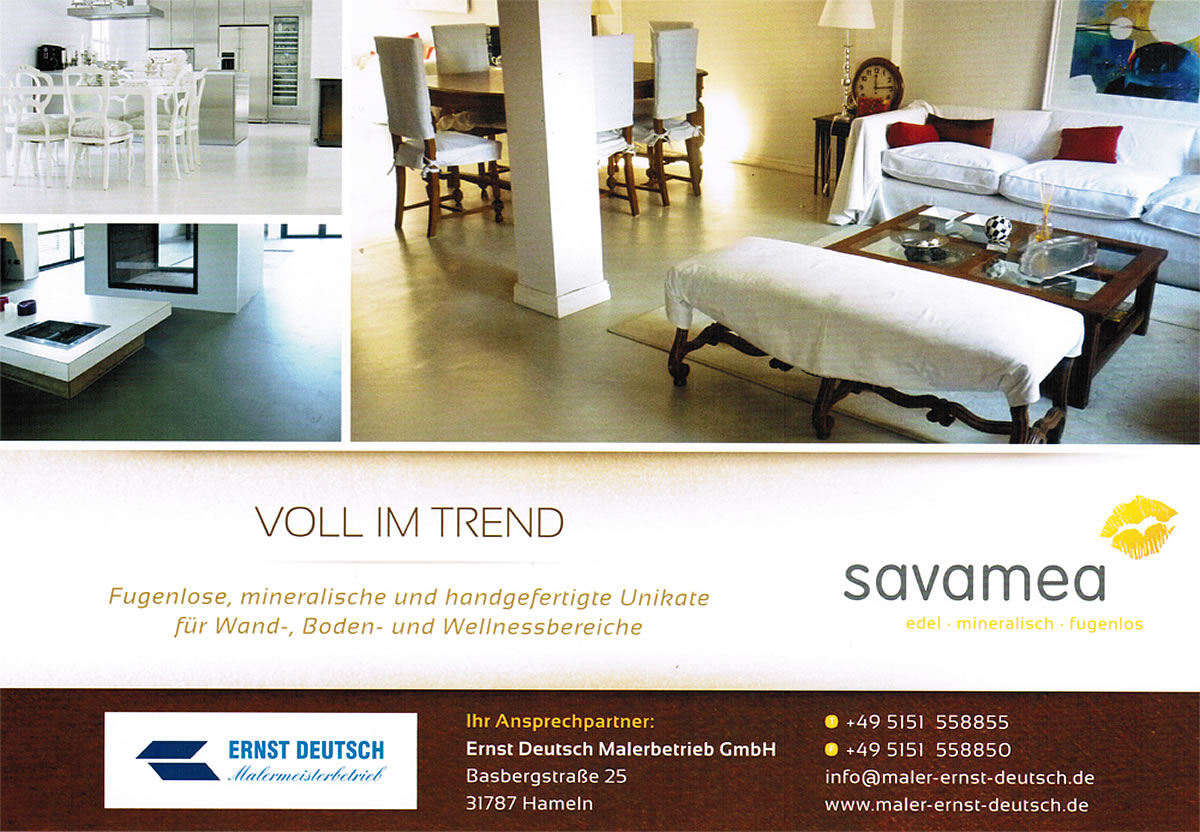 Maler Hameln und Malerarbeiten Hannover mit Balkonsanierung Springe und Betonsanierung Bad Pyrmont