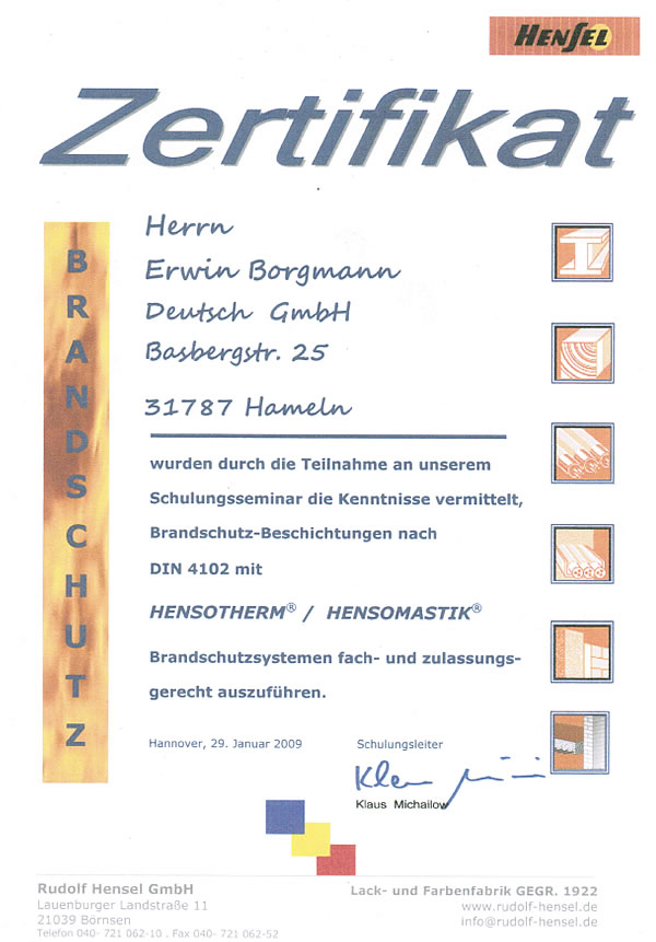 Maler Hameln und Malerarbeiten Hannover mit Balkonsanierung Springe und Betonsanierung Bad Pyrmont