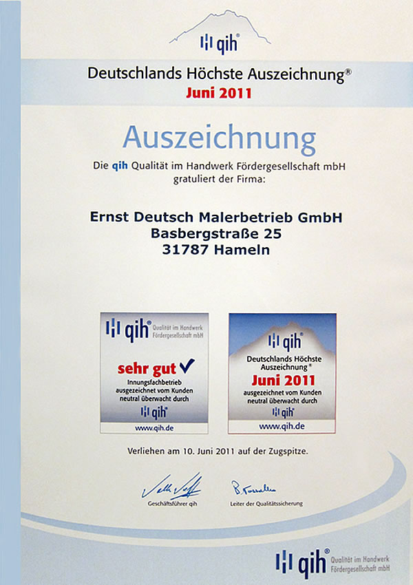 Maler Hameln und Malerarbeiten Hannover mit Balkonsanierung Springe und Betonsanierung Bad Pyrmont